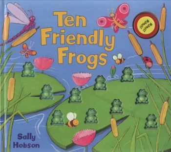 Image of Ten Friendly Frogs by Sally Hobson Hardback