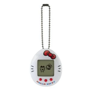 Image of White Hello Kitty Tamagotchi Virtual Pet