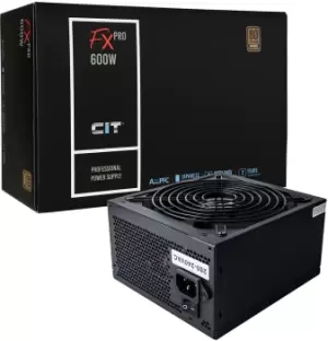 image of CiT FX Pro 600W Power Supply 80 Plus Bronze