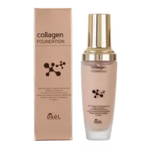 image of Ekel Collagen Foundation 21 Light Beige