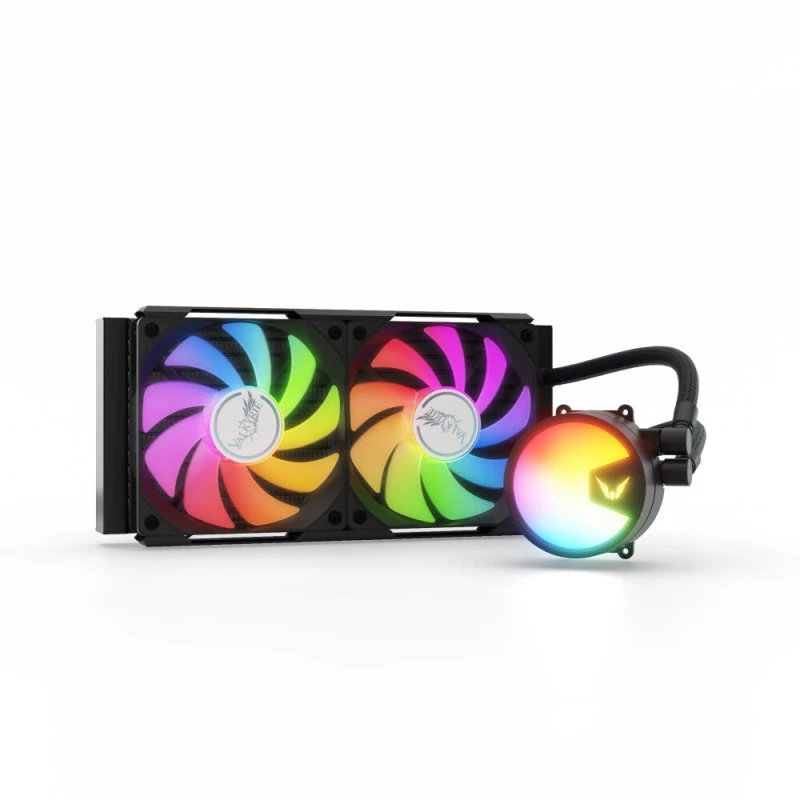 Image of Valkyrie Valkyrie A240 Black Processor All-in-One liquid cooler 24cm VK-AIOA240B