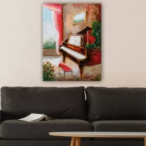 Image of 613775960_70100 Multicolor Decorative Canvas Painting