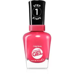 image of Sally Hansen Miracle Gel Gel Nail Varnish without UV/LED Sealing Shade 220 Pink Tank 14,7 ml