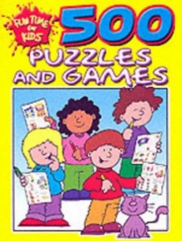 Image of 500 Puzzles and Games Paperback