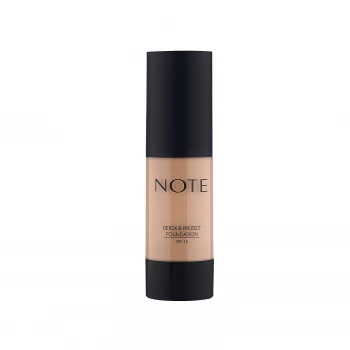 image of Detox and Protect Foundation 35ml (Various Shades) - 04 Sand