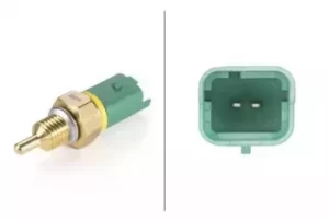 Image of Coolant Temperature Sensor 6PT009309-161 by Hella
