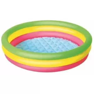 image of Bestway - 102x25cm Swimming Pool For Children 51104 3in1