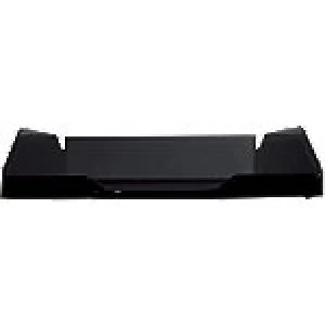 Image of Exacompta Letter Tray 113014D Polypropylene Black 25.5 x 6.5 x 34.7 cm