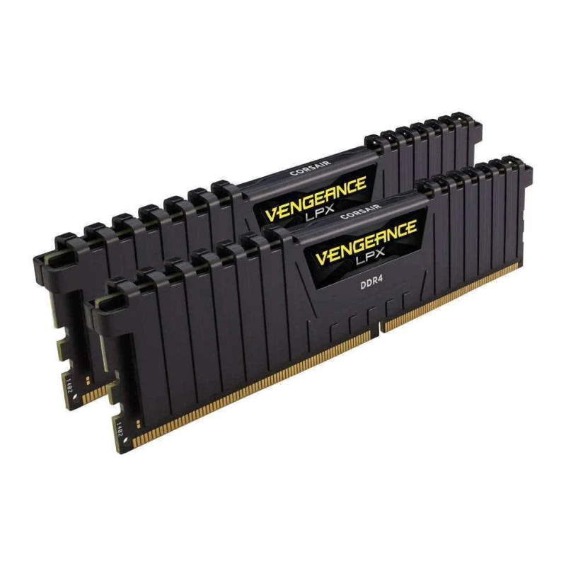 Image of Corsair Vengeance LPX 16GB (2x8GB) DDR4 3000MHz C16 Desktop Memory Kit Black - CMK16GX4M2D3000C16