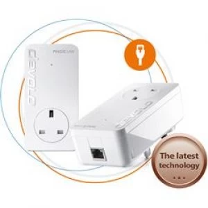 Image of Devolo Magic 1 LAN Starter Kit (1x LAN, Pass-Thru, 2x plugs)