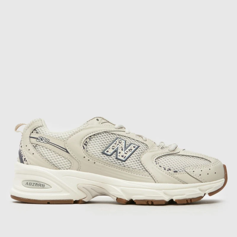 Image of New Balance Cream Trainer Cream Female 7 224672UK