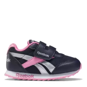 image of Reebok Royal Cl Jog Junior Girls Trainers - Blue