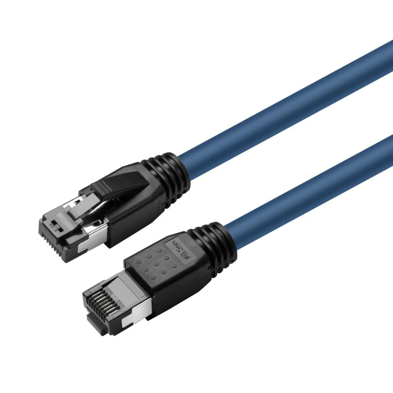 Image of Microconnect MC-SFTP80025B networking cable Blue 0.25 m Cat8.1 S/FTP (