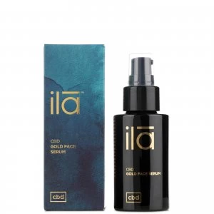 Image of ila-spa CBD Gold Face Serum 50ml