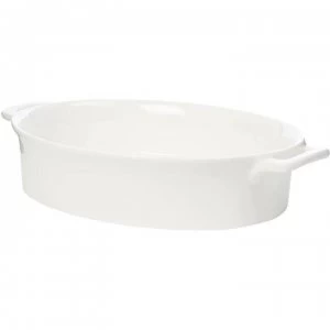 Image of Linea Easy Entertaining Oval Baking Dish - White