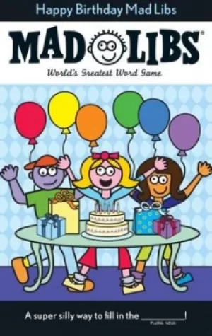 Image of Happy Birthday Mad Libs by Roger Price