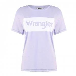 Image of Wrangler T Shirt - Lilac