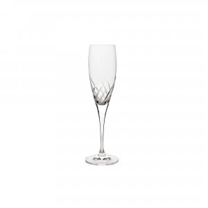 image of Denby Rio Leadless Crystal Champagne Flute Set of 2