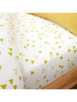 Image of Catherine Lansfield Catherine Lansfield Giraffe Fitted Sheet - Double