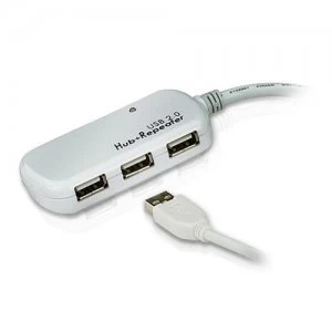 Image of Aten UE2120H interface hub 480 Mbps White