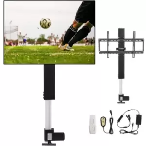 Image of VEVOR Motorized TV Lift Stroke Length 20" Motorized TV Mount Fit for 28-32" TV Lift with Remote Control Height Adjustable Load Capacity 132 Lbs Wirele