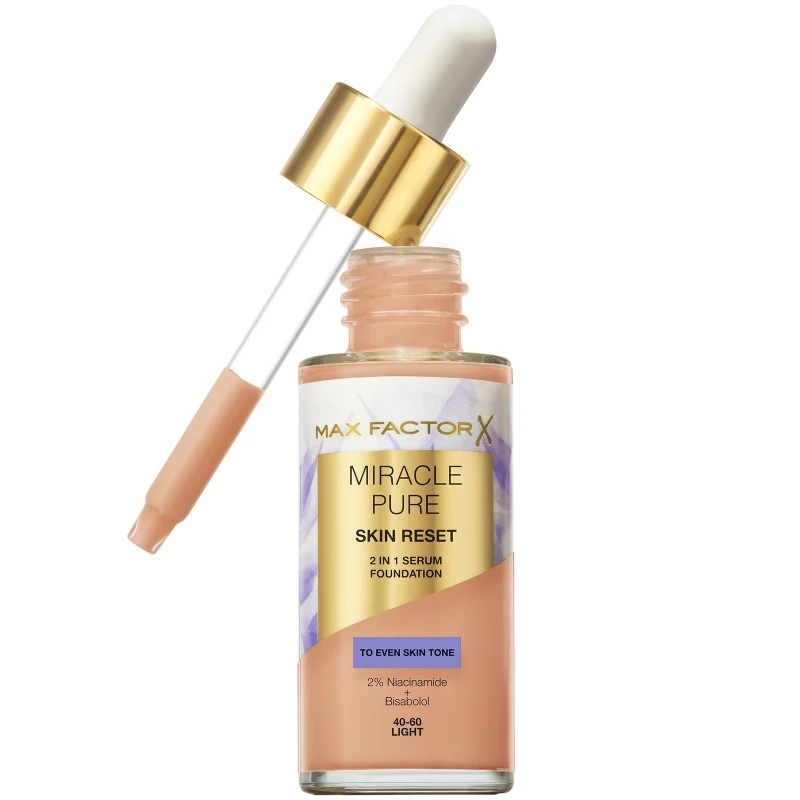 Image of Max Factor Miracle Pure Serum Foundation 03 Light 30ml