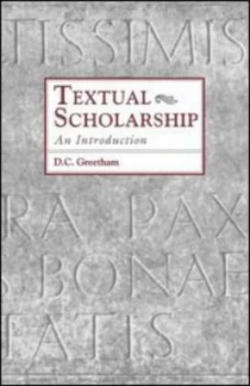 Image of Textual Scholarship by David C. Greetham Paperback