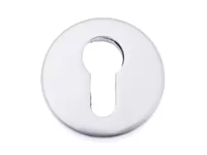 image of Eclipse 32418 Euro Profile Escutcheon 52x8mm SAA Satin Aluminium