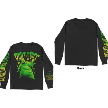 Image of Disney - The Nightmare Before Christmas Roll The Dice Unisex Large T-Shirt - Black