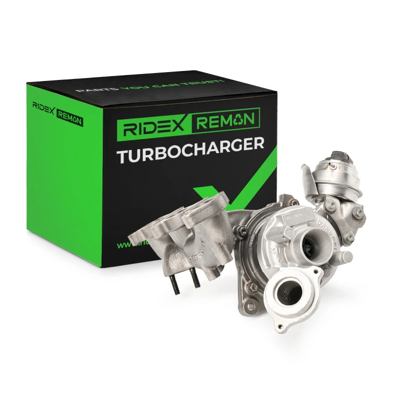 Image of RIDEX REMAN 2234C10547R Turbocharger with gaskets/seals Charger,charging system (2234)