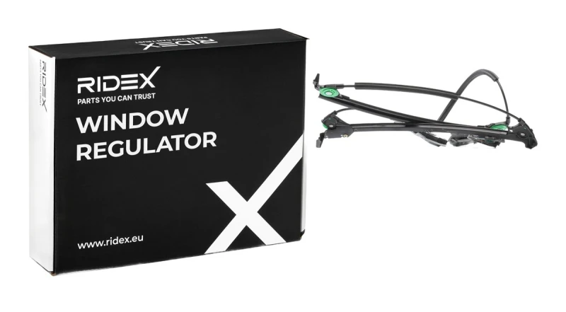 Image of RIDEX 1561W0193 Window regulator Left, Operating Mode: Electric, without electric motor Window Winder (1561)