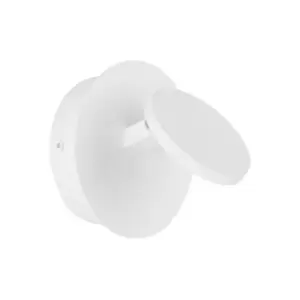 Image of Netlighting Merano Bellevue Integrated LED Wall Lamp Sandy White Metal, Aluminiu