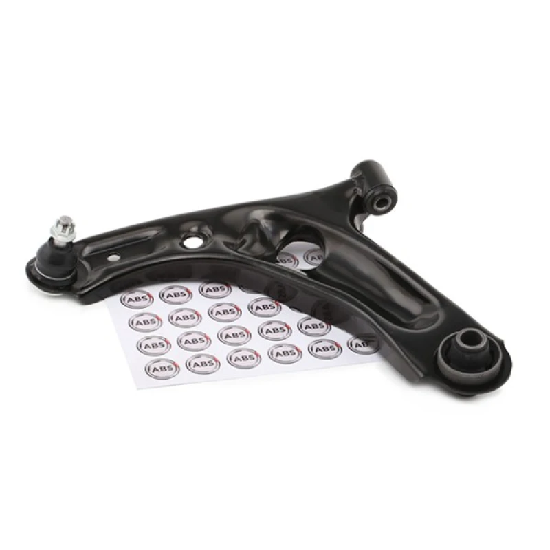 Image of A.B.S. 211072 Suspension arm Control Arm, Steel, with rubber mount Steel Track Control Arm (273)