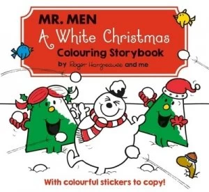Image of Mr Men a White Christmas Colouring Storybook by Egmont Publishing UK Book