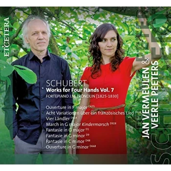 image of Jan Vermeulen & Veerle Peeter - Schubert: Works for Four Hands CD