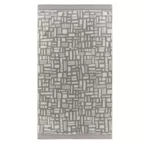 Image of Bedeck of Belfast Faiza Cotton Towel - Charcoal