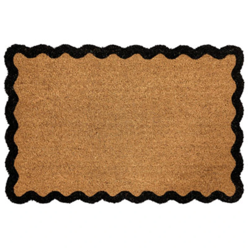 Image of Beliani Doormat Pinatubo Natural 60 X 90 Cm Coir