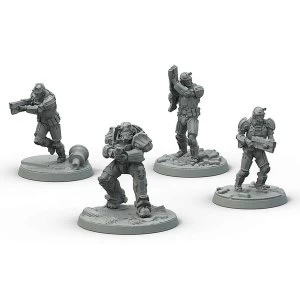 Image of Fallout: Wasteland Warfare- Brotherhood of Steel: Frontline Knights Board Game