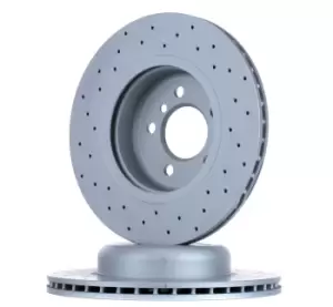 Image of ZIMMERMANN Brake disc 150.3482.52 Brake rotor,Brake discs BMW,5 Touring (F11),5 Limousine (F10)