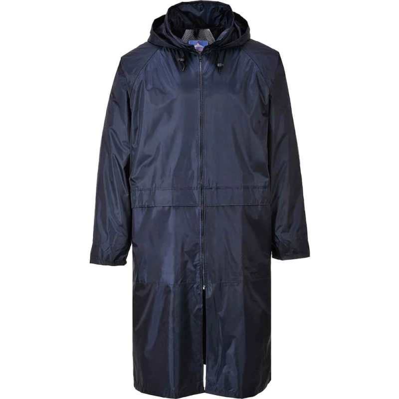 Image of Portwest Classic Rain Coat S438NAR6XL Colour: Navy