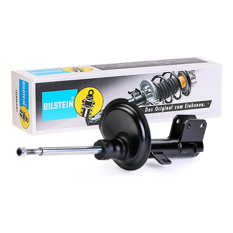 Image of BILSTEIN 22-229670 Shock absorber Front Axle Right, Gas Pressure, Twin-Tube, Suspension Strut, Bottom Clamp Shock Absorber (854)