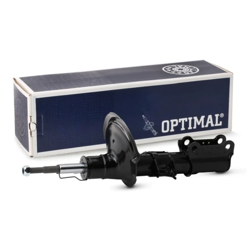 Image of OPTIMAL A-3603G Shock absorber Front Axle, Gas Pressure, Twin-Tube, Suspension Strut, Bottom Clamp Shock Absorber (854)