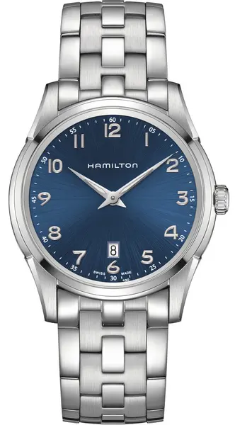 Image of Hamilton Watch Jazzmaster Thinline - Blue HM-795