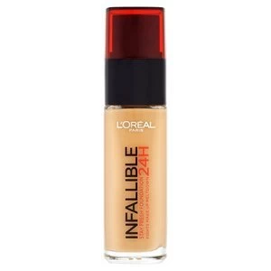 Image of LOreal Paris 24H Infallible Foundation 260 Golden Sun 30ml Nude