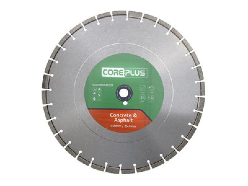 Image of Coreplus Concrete and Asphalt Diamond Blade 450mm 25.4mm DBAB45025