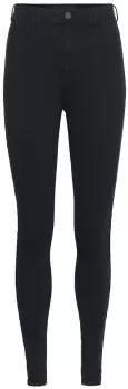 Noisy May Emily High Waist Leggings Jeans black