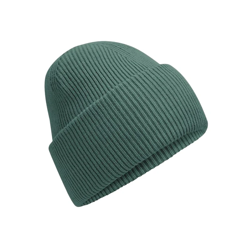 Image of Beechfield Beechfield Men Classic Deep Cuffed Beanie in Emerald Emerald One Size Male 5063425806713