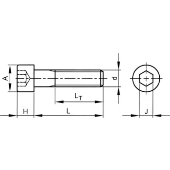 image of 1/2 BSW X 3. Skt Head Cap Screw (GR-12.9) - Qualfast