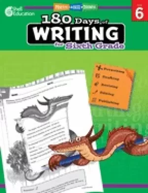 Image of 180 days of writing for sixth grade an easy to use sixth grade writing work