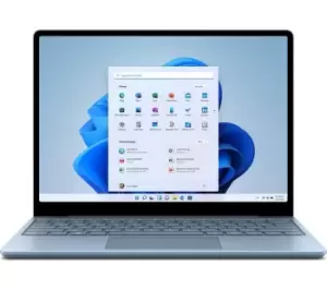Image of Microsoft 12.4" Surface Laptop Go - Intel Core i5, 256GB SSD, Ice Blue
